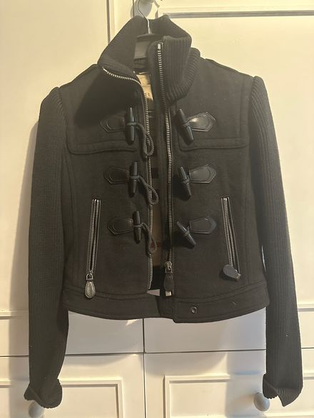 Orijinal Burberry Brit Kaşe Mont