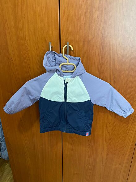 Zara bebek içi polarlı yağmurluk