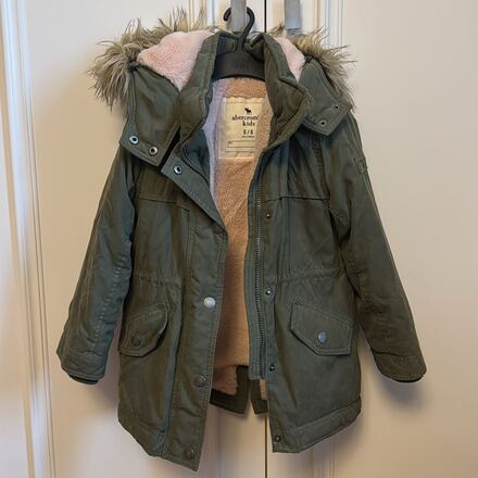 Abercrombie kız çocuk parka