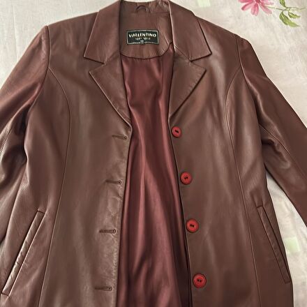 Deri ceket Blazer ceket