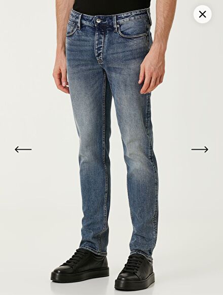 Emporio Armani Erkek Jean Pantolon