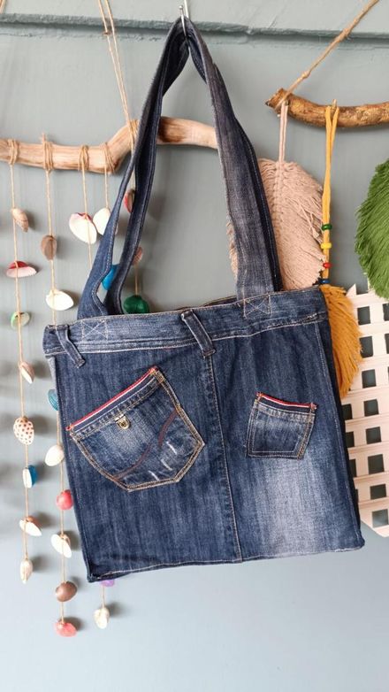 ÇANTA TASARİM JEANS