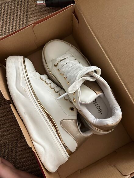 Hotiç Beyaz Sneaker Ayakkabı