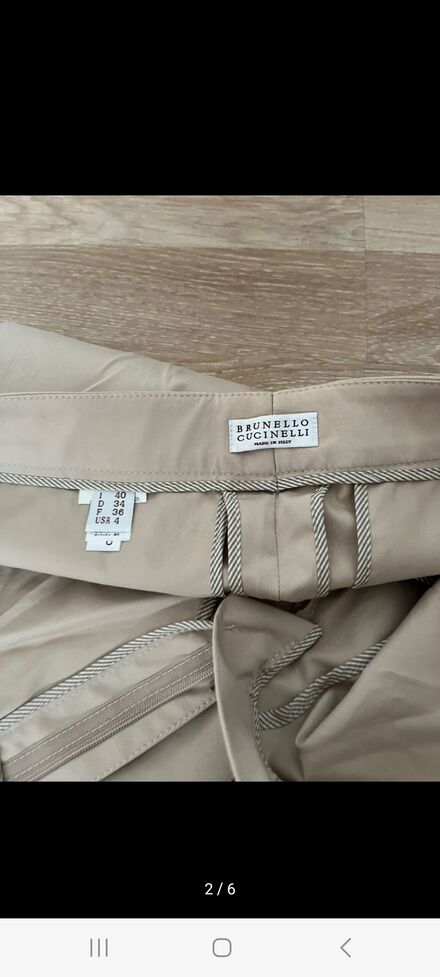 brunello cucinelli kadın pantolon