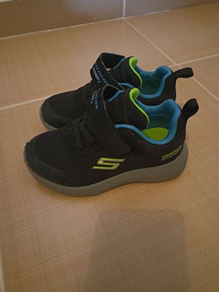 Sneaker çocuk siyah ayakkabı