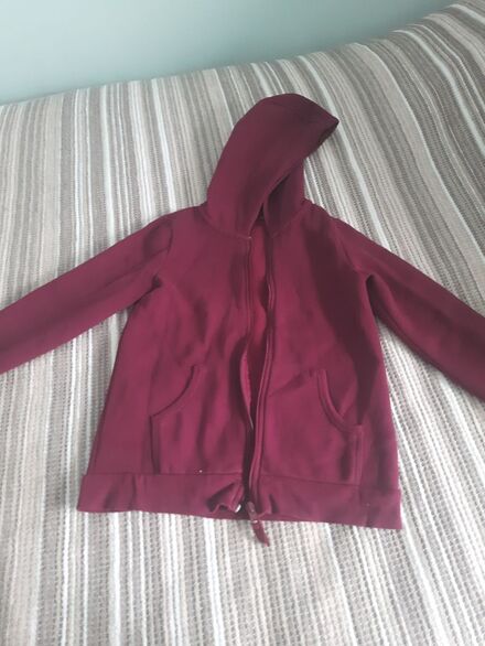 Kapüşonlu Fermuarlı Sweatshirt