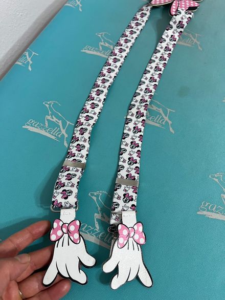 Minnie Mouse Desenli etek şort pantolon