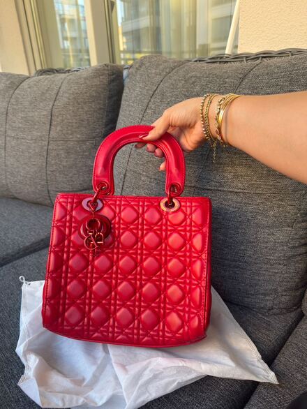 Dior Kırmızı El Çantası