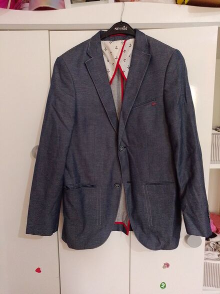 Mavi Blazer Ceket