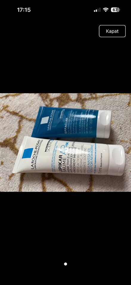 La Roche-Posay Effaclar ve Lipikar Bakım