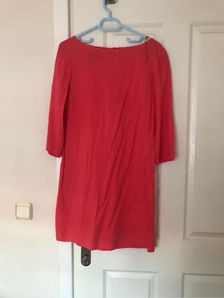 Fuşya S / 36 Mango Kısa Elbise