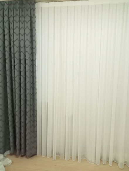 en 4 boy 250 tül perde kırık beyaz