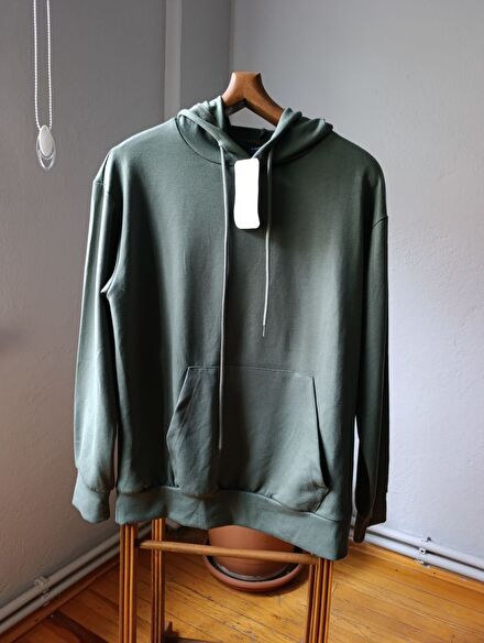 Pogi Haki Sweatshirt Eşofman Takımı