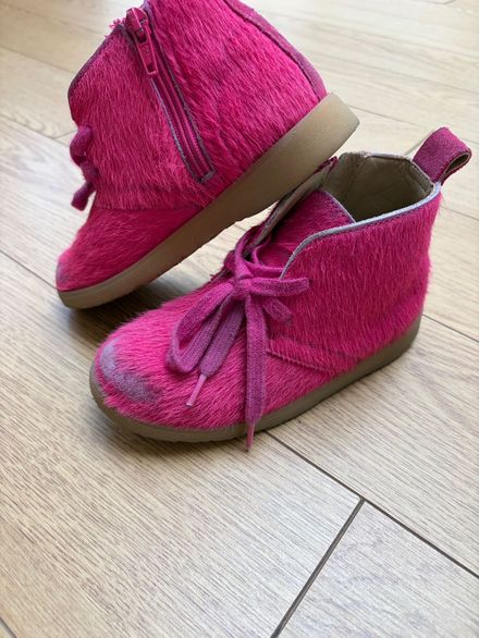 Pembe Tüylü Çocuk Botu