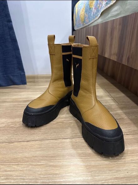 Puma Mayze Stack Chelsea Taba Deri Bot