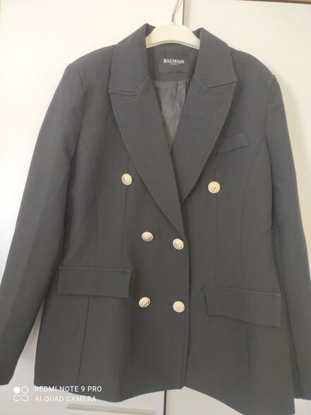 Balmain Siyah Blazer Ceket