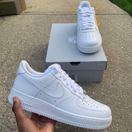 Beyaz Nike Air Force 1 Erkek Spor Ayakka