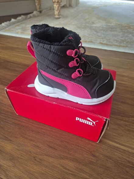 Puma içi tüylü bebek botu