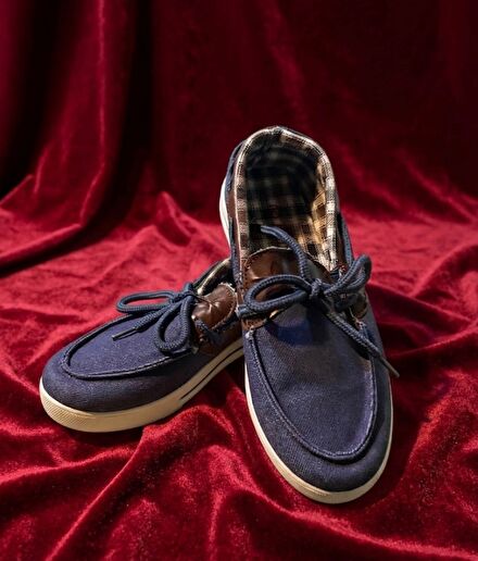 Lacoste Mavi Loafer Ayakkabı