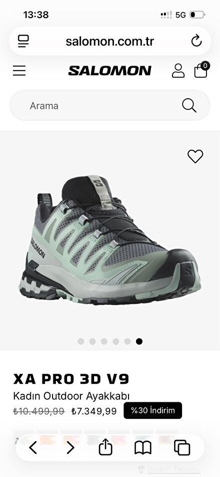 Mağazada 7500tl,kullanılmışı 3000tl