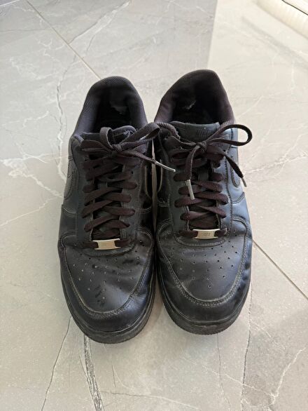 Nike Air Force 1 Siyah Erkek Sneaker