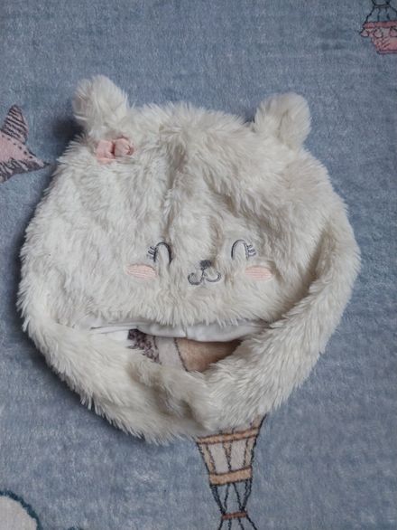 kız bebek kışlık şapka