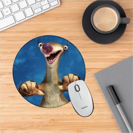 Buz devri sid baskılı mouse pad