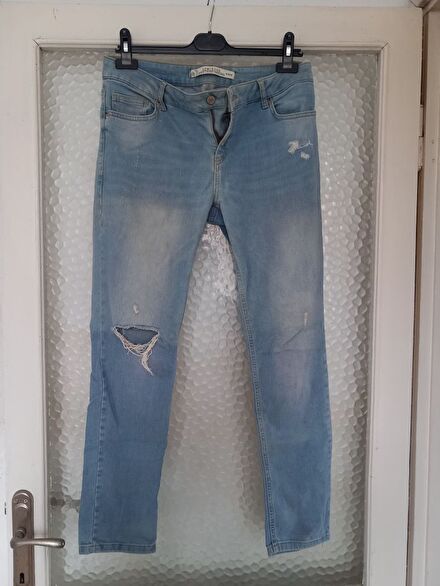 Kadın Yırtıklı Jean