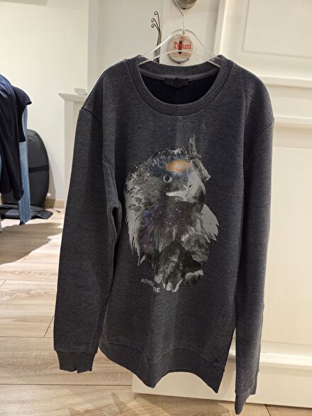 Mavi Jeans Erkek Sweatshirt Antrasit