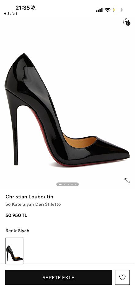 Christian Louboutin So Kate Stiletto