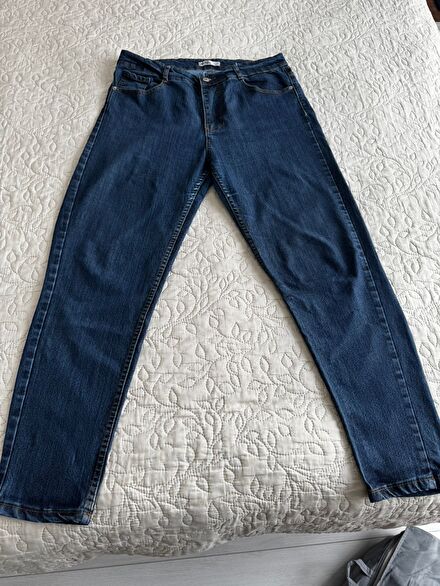 Klasik Mavi Jean Pantolon
