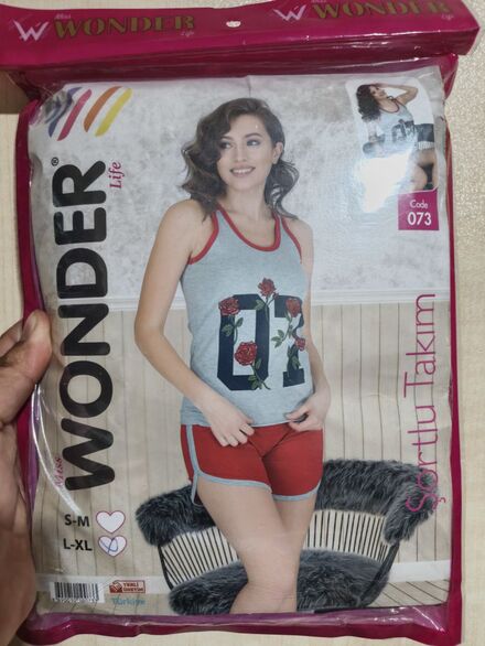 Wonder Life Şortlu Takım