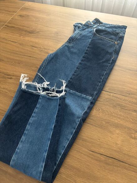 Network lacivert denim pantolon