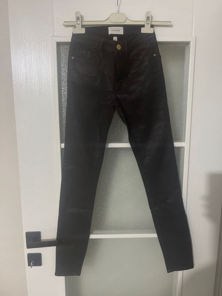 Parlak Kot Pantolon