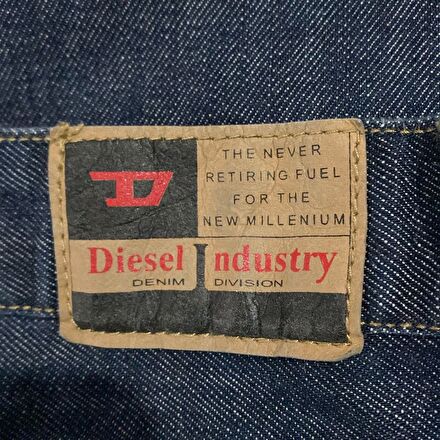Diesel denim geniş paça baggy pantolon
