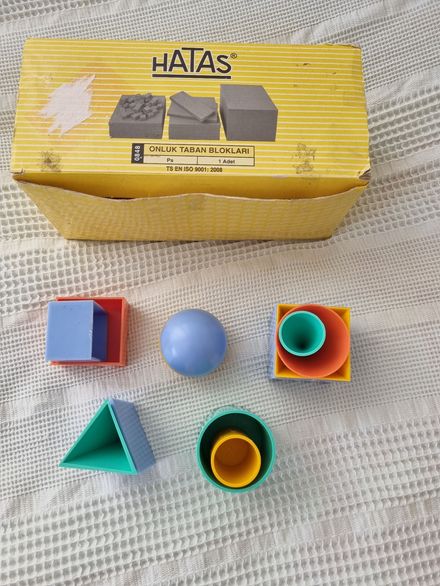 geometrik sekiller onluk taban bloklar