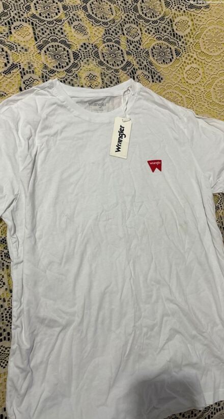 Beyaz Wrangler Tişört