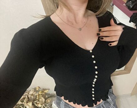zara triko incili ust