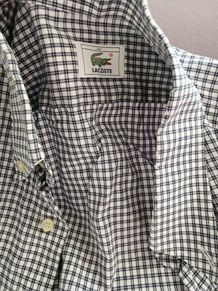 Lacoste erkek gömlek kullanılmış
