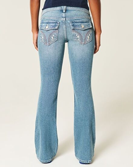 düşük Bel holister Jean pantolon