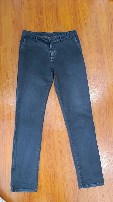 antrasit keten jeans Pantolon
