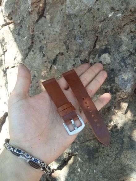 El yapımı hakiki deri kordon