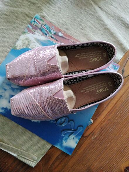 Toms Pembe Babet Ayakkabı 35 numara