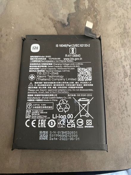 Note 11s batarya
