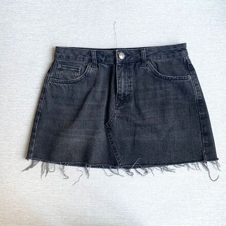 Urban outfitters siyah jean etek