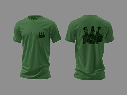 SAT komando özel tasarım t-shirt