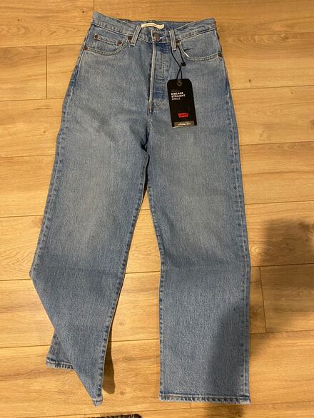 Levi's Mavi rincage straight Jeans