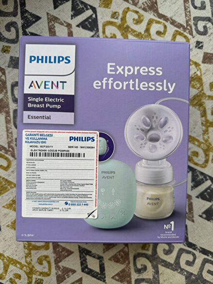 Philips Avent Tekli Elektrikli Göğüs Pom