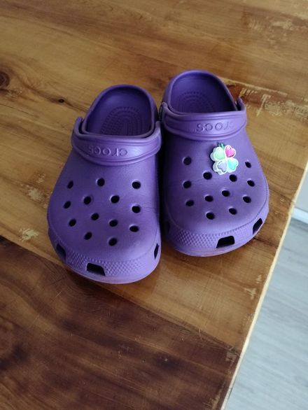 Mor Crocs Terlik