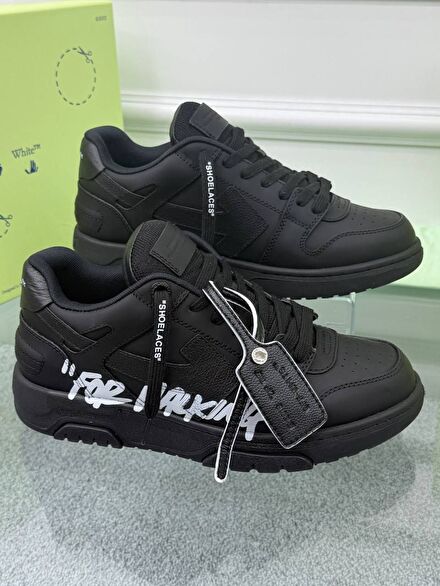 Off-White Siyah Sneaker Erkek Ayakkabı